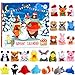 FLY2SKY Christmas Advent Calendar 2025 for Kids 24 Days of Surprise Countdown Calendar Gift Box with Mini Animal Plush Toys Christmas Stocking Stuffer Christmas Tree Decoration Xmas Party Favor for Boys Girls - Image 3