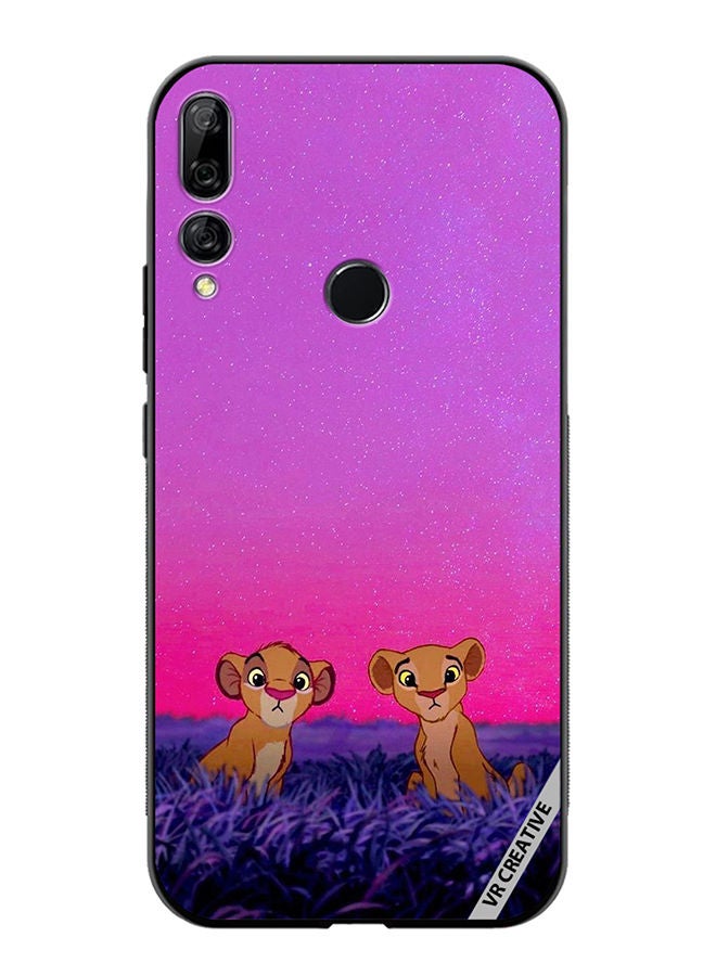VR CREATIVE Protective Case Cover For Huawei Y9 Prime 2019 Lion King Design Multicolour - Image 1