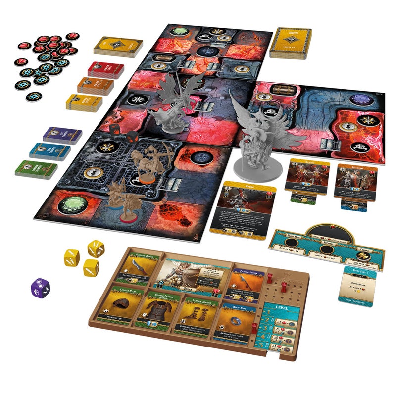 CMON Massive Darkness 2 Hellscape Board Game | Tabletop Miniatures Game | Cooperative Strategy Game for Adults and Teens | Ages 14+ | 1-6 Players | Average Playtime 60 Minutes | Made by CMON - Image 2