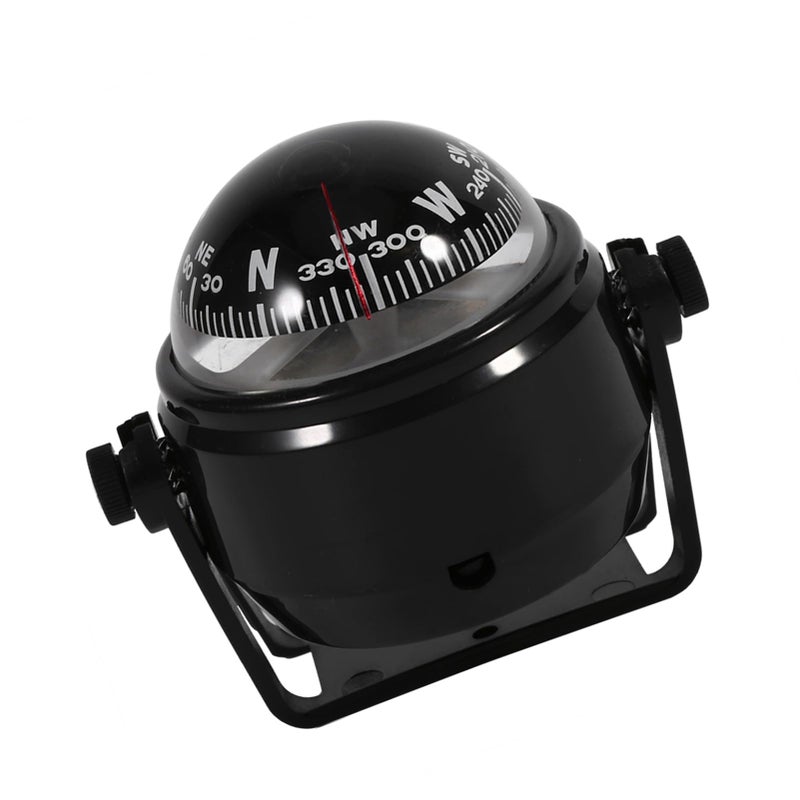 Black Marine Bracket Mount for Boat Caravan Truck High Precision Navigation Tool with Built in Accuracy Compensator - Image 3