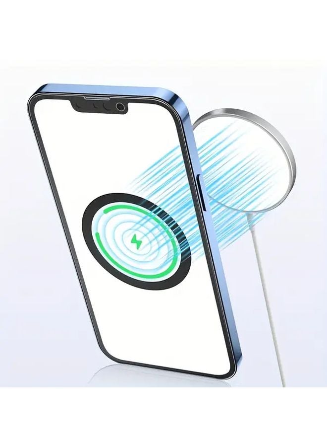 Magnetic Ring Sticker With Adhesive Base For Phone Holders And Dash Cams 1pc - Image 3