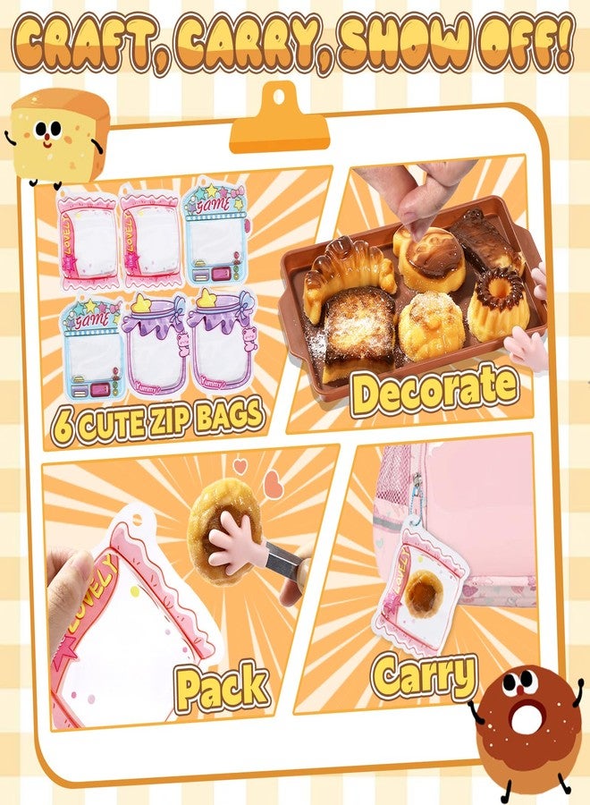 Crelloci Taba Squishy Kit, Fast Cure Liquid Silicone Squishy Maker with Bread Molds - Image 5