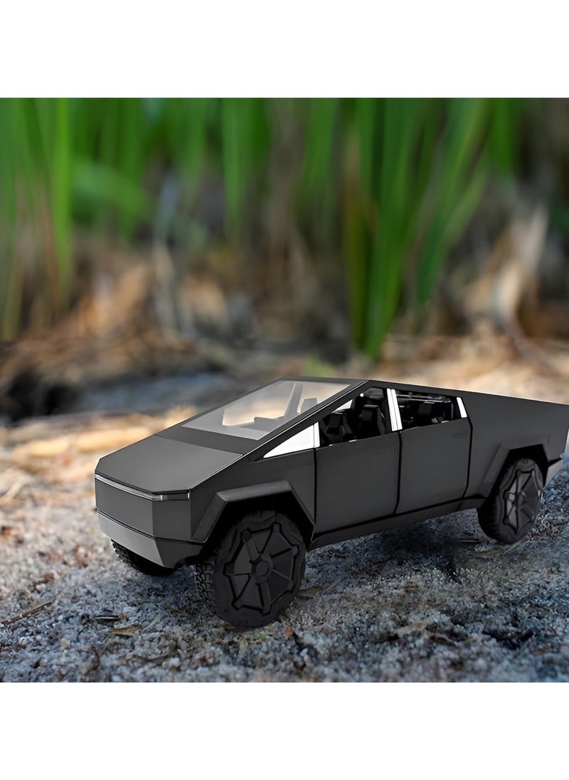 die cast Luxury sports car (Tesla Cyber ​​Tank - Black - 1:24 scale)  - Image 4