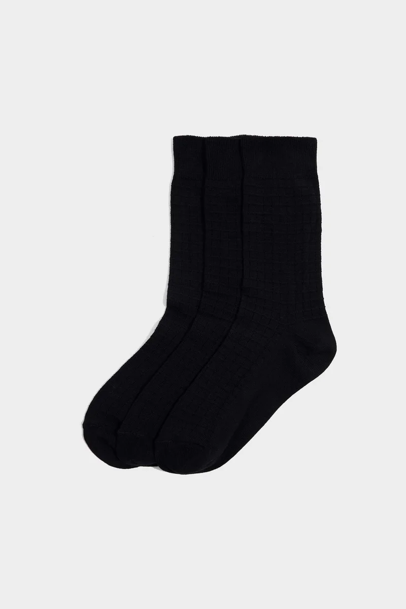 ديفاكتو Man 3 Piece Cotton Long Socks