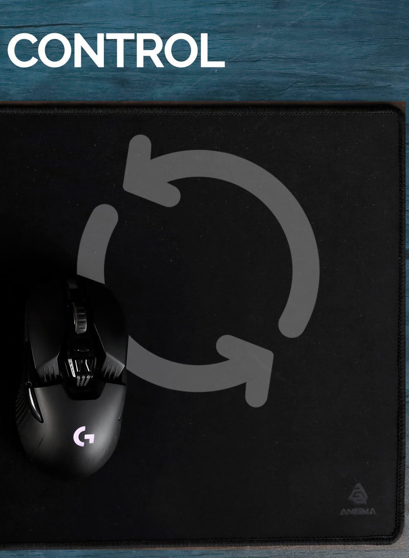 انيجما ماوس باد للجيمينج 5 مقاسات اسود - Image 4