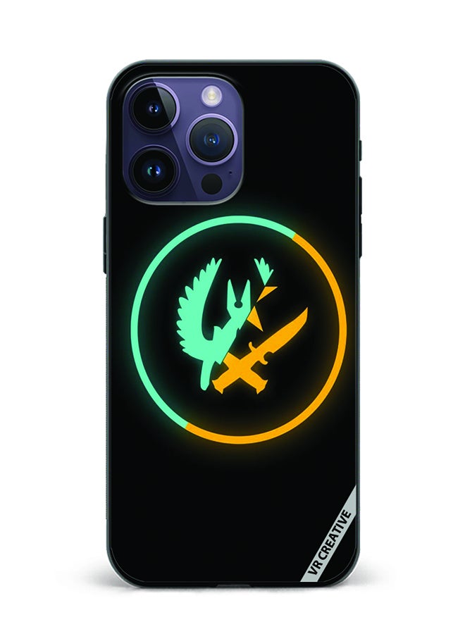 VR CREATIVE Protective Case Cover For Apple iPhone 16 Pro Fortnite Design Multicolour - Image 1
