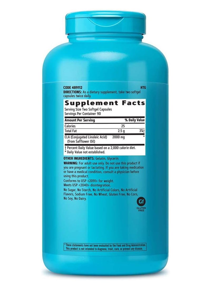 GNC - Total Lean Cla Nutritional Supplement 180 Softgels - Image 1