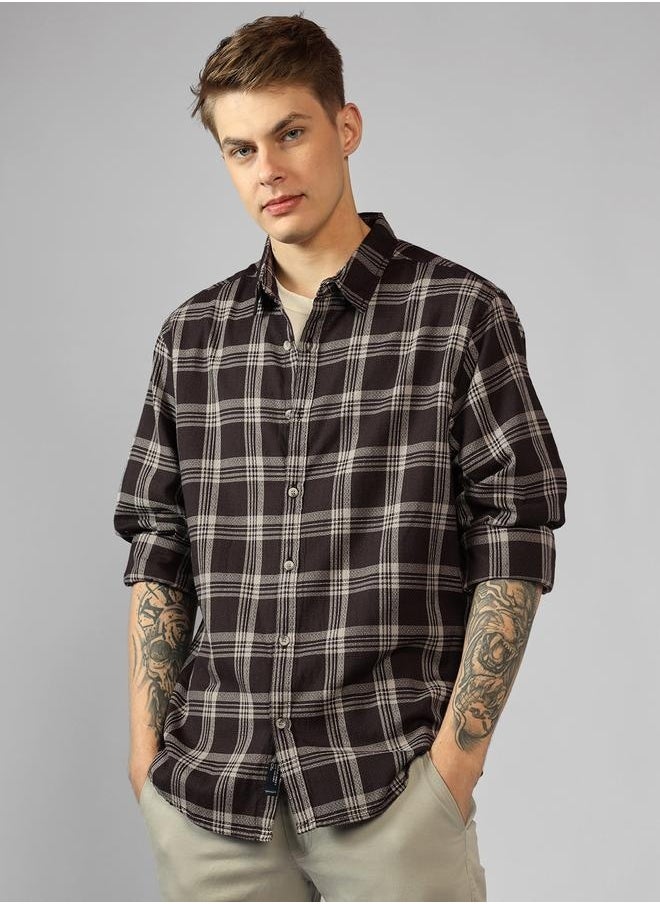 Dennis Lingo Relaxed Fit Multi-Color Cotton Casual Shirt Regular Collar  - Image 2