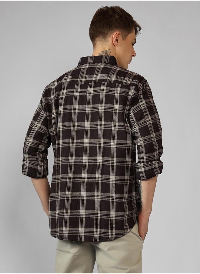Dennis Lingo Relaxed Fit Multi-Color Cotton Casual Shirt Regular Collar  - Image 5
