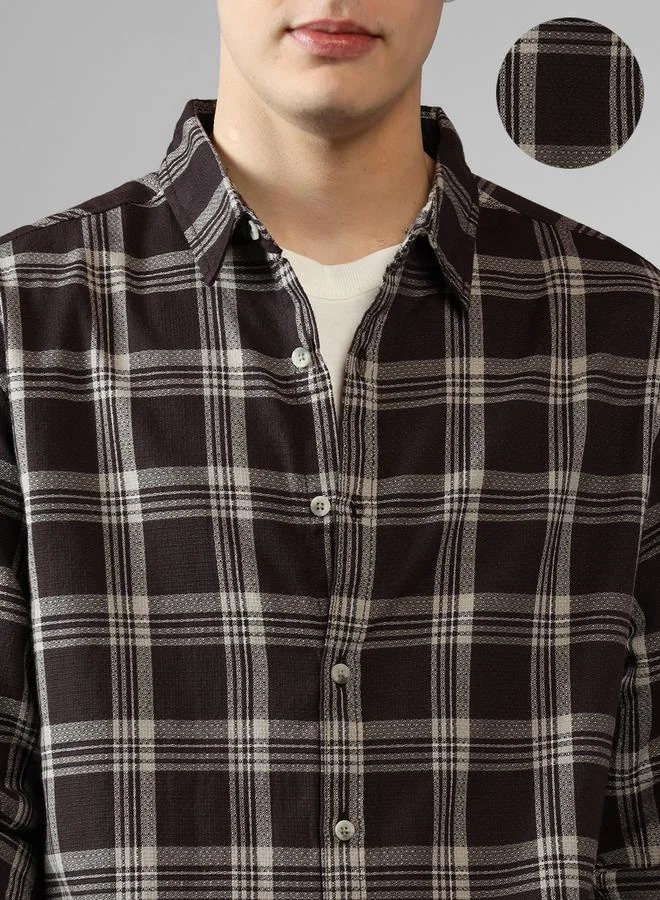 Dennis Lingo Relaxed Fit Multi-Color Cotton Casual Shirt Regular Collar