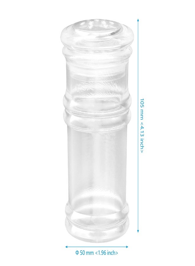 SEHOI 24 PCS 4 oz Plastic Salt and Pepper Shakers with Venting Lids,Spice Jars Bulk,Empty Seasoning Containers for Home Kitchen and Restaurant Use - Image 2
