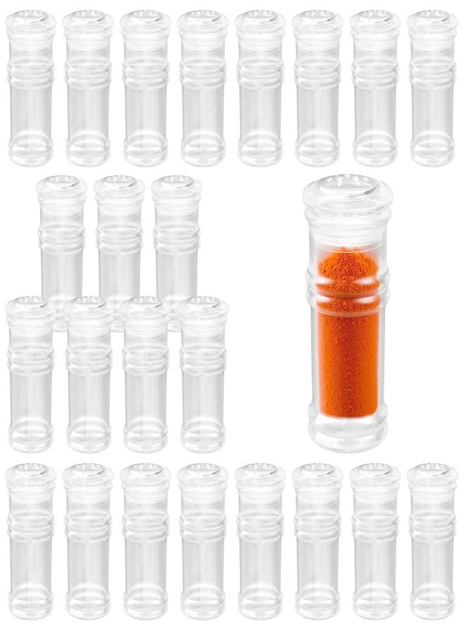 SEHOI 24 PCS 4 oz Plastic Salt and Pepper Shakers with Venting Lids,Spice Jars Bulk,Empty Seasoning Containers for Home Kitchen and Restaurant Use - Image 1
