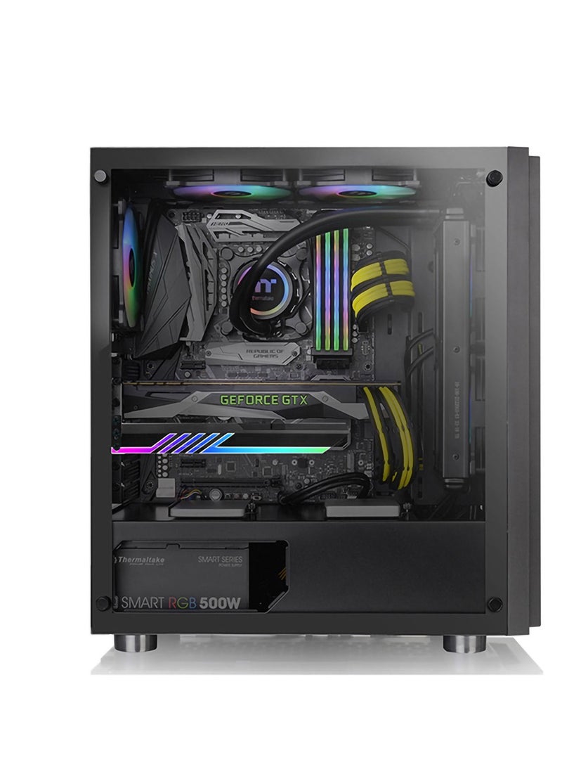 5V 3-pin Addressable RGB Graphics Card GPU Brace Support Holder, Support Video Card Sag Holder/ Holster Bracket, Black