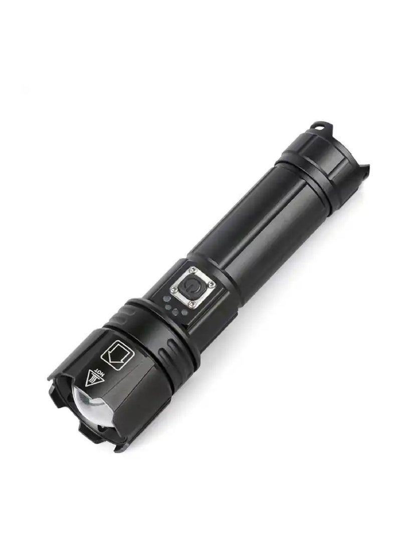 بروتيكت كشاف يدوي قوي 10000 لومين إضاءة عالية مع بطارية 5000mAh قابل للشحن مقاوم للماء IP67 قابل للتقريب مناسب للكامبينج والرحلات والطوارئ - Image 2