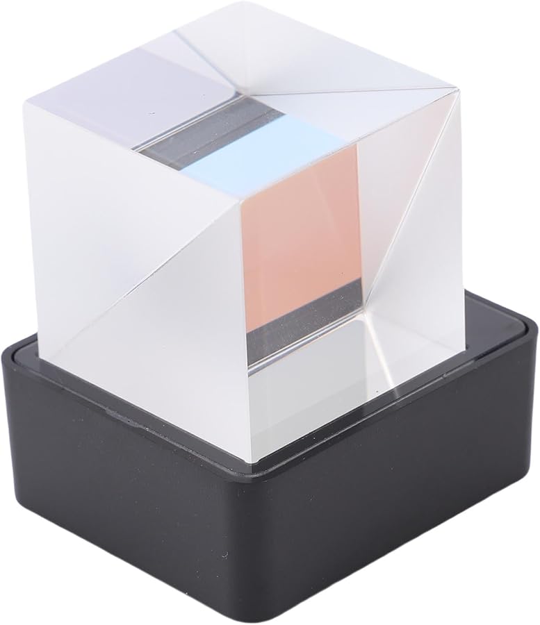 Asixxsix LED Holographic Crystal Cube 3D Photo Weather Time Display with GIF Album and Countdown - Image 2