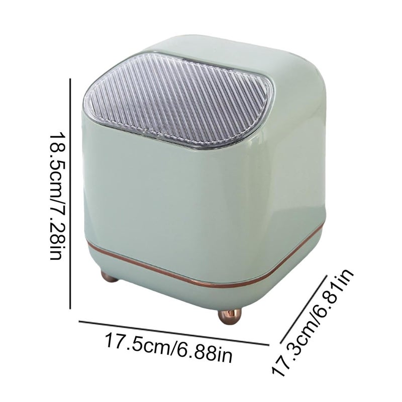 Crobat Garbage Can Waste Bin Small Desk Trash Can Garbage Pail Small Garbage Bin Litter Trash Can Tiny Trash Can Small Trashcan Trash Bins Small Bins Toilet Trash Can Trashcans Dustbin