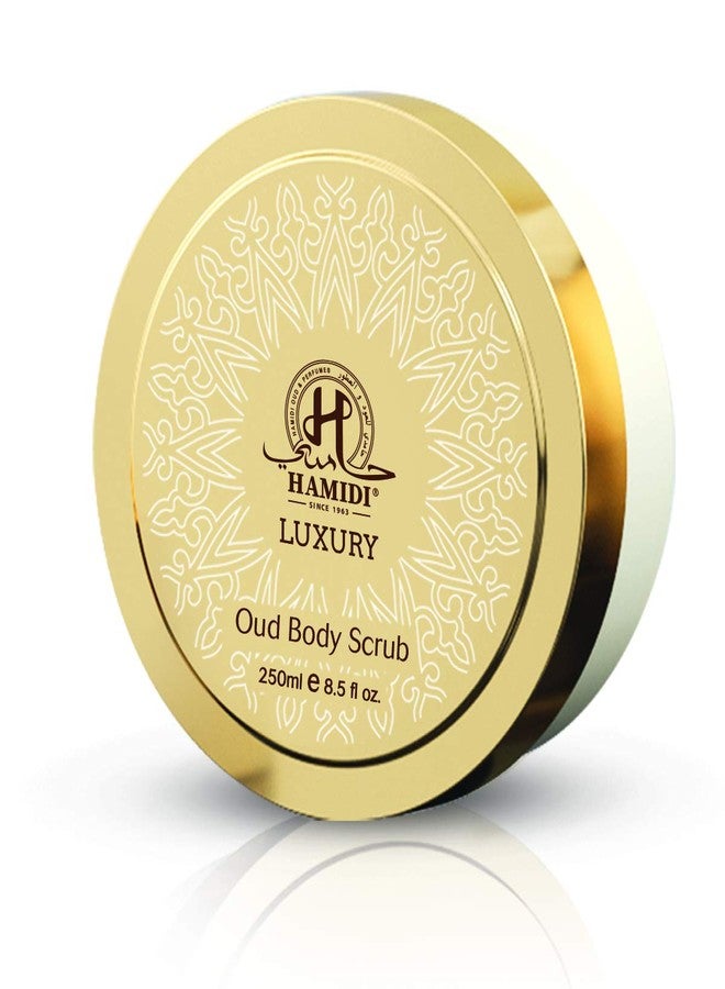 Hamidi Luxury Oud Body Scrub 250ml | Non-alcoholic | Feel Reinvigorated | Replenished & Restored | Cleanse the Body | For Men and Women - Image 1