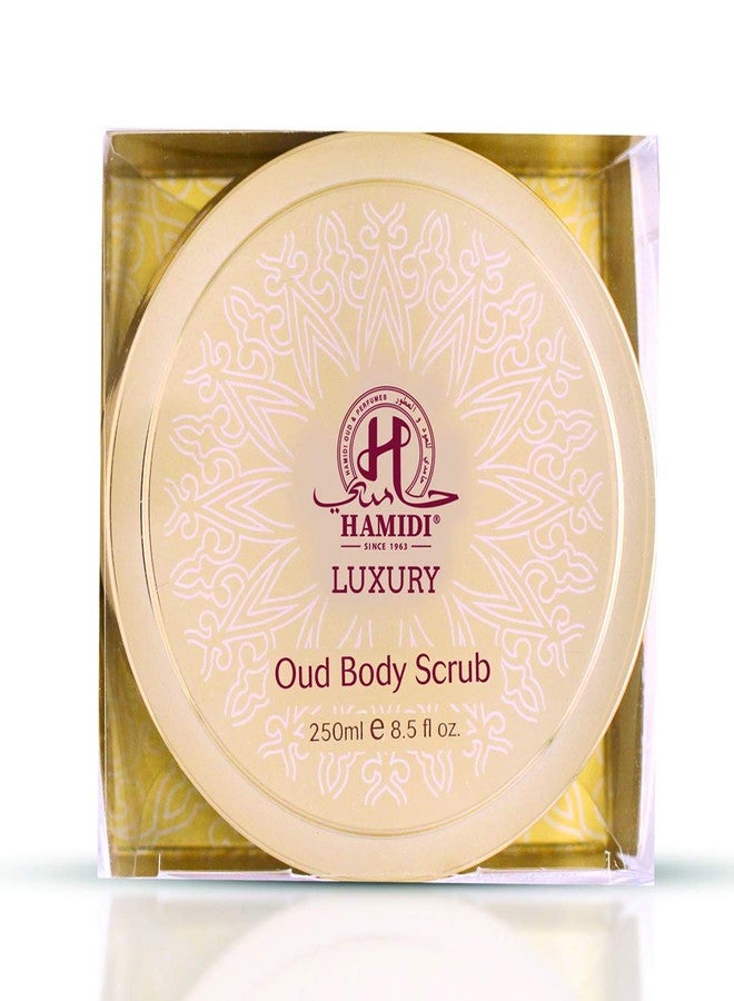 Hamidi Luxury Oud Body Scrub 250ml | Non-alcoholic | Feel Reinvigorated | Replenished & Restored | Cleanse the Body | For Men and Women - Image 2