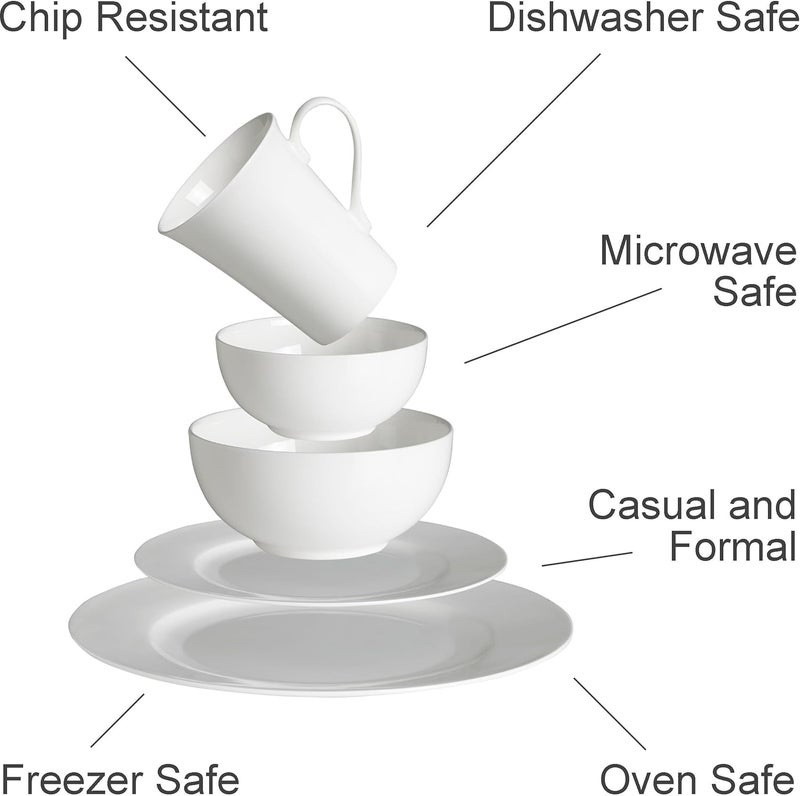 Mikasa 5224192 Loria 16Piece Dinnerware Set Service for 4 - Image 4