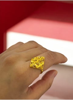 GOLDMAX 21k Gold Plated Ring For Women One Size  - Image 2