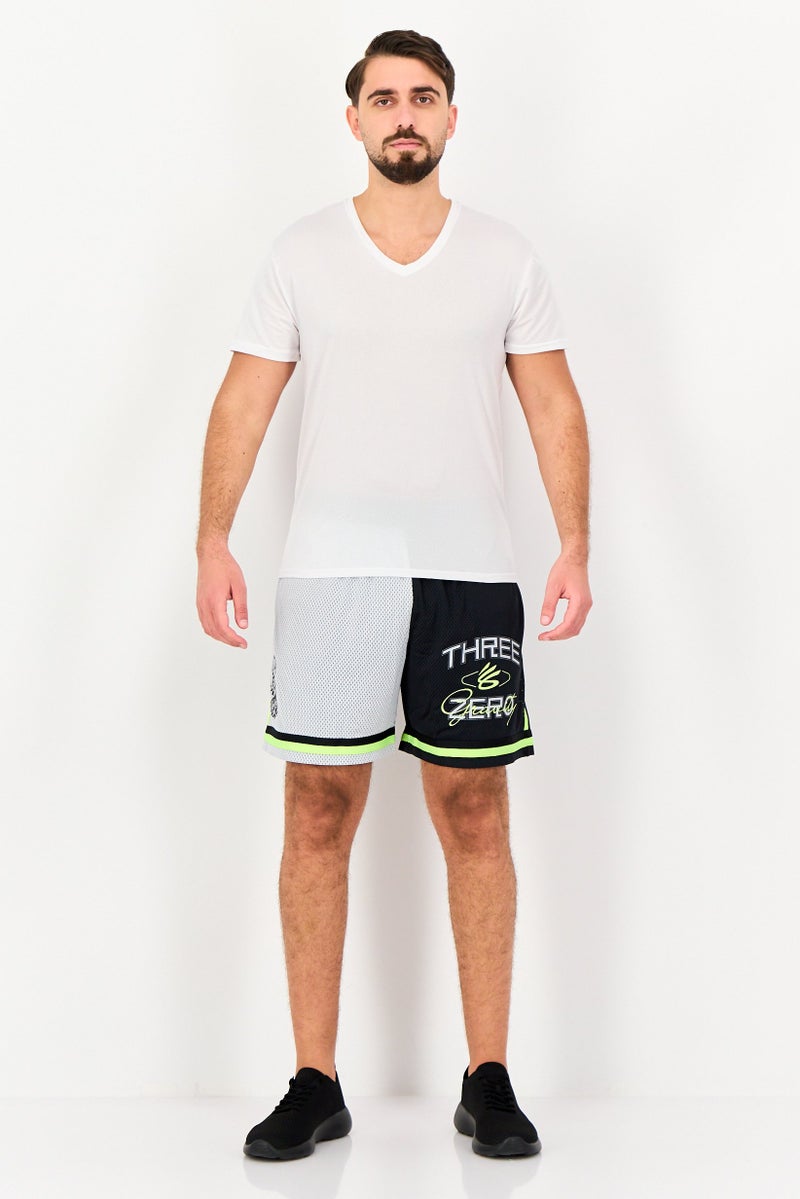 Under Armour x Curry Men Loose Fit Basketball Shorts, Multicolor - Image 3