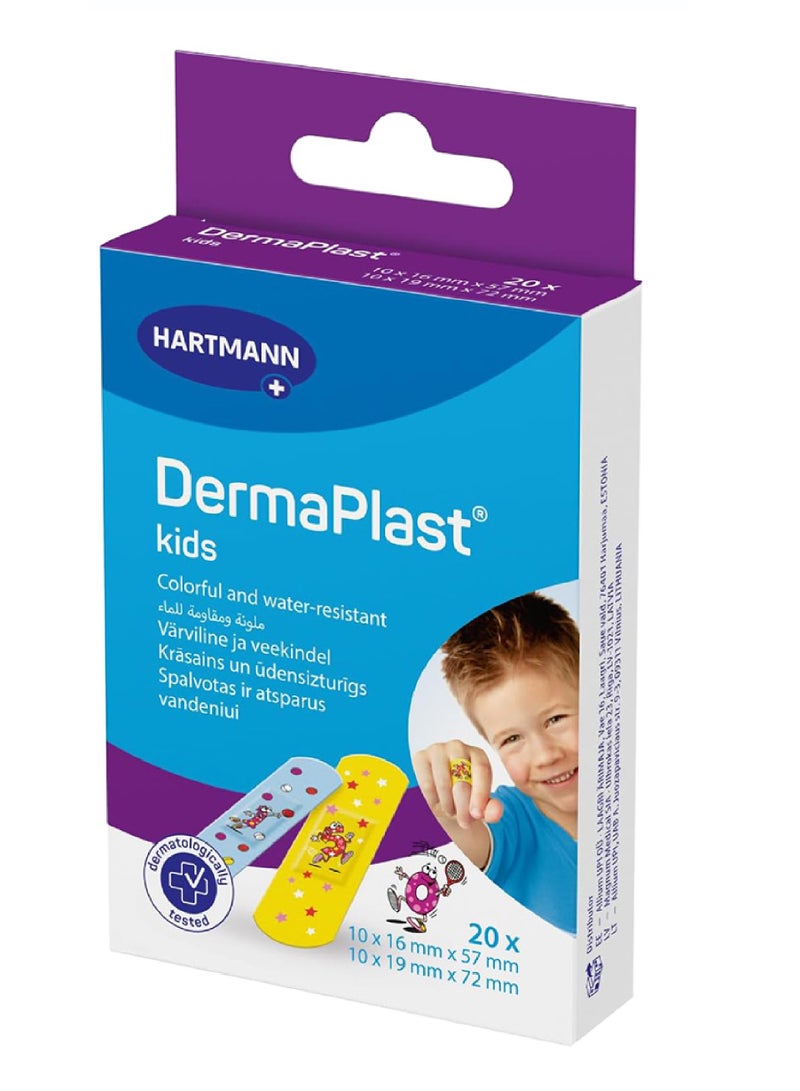 Hartmann DERMAPLAST KIDS 2 SIZES 20'S