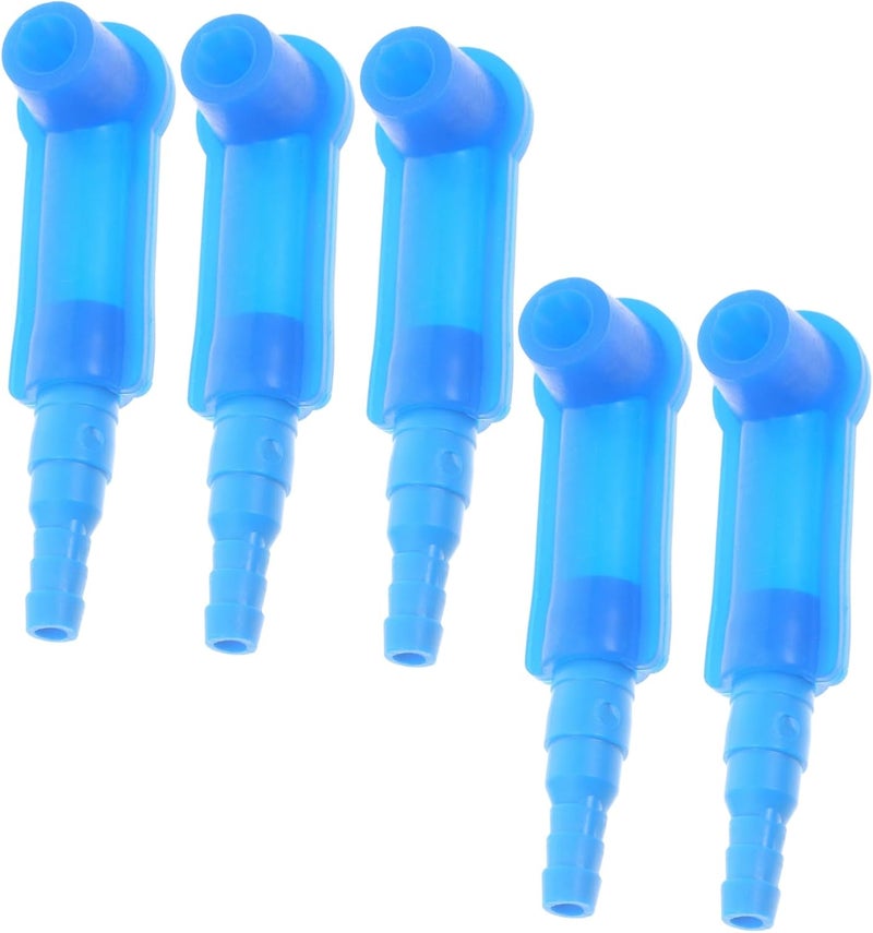ABOOFAN 5Pcs Brake Fluid Changer Connector Reliable Brake Fluid Exchange Tool Easy Installation for Various Car Models Durable Oil Bleeder Connectors Practical Brake Oil - Image 1