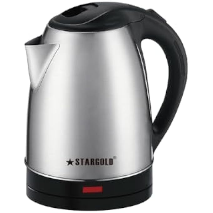 Stargold Electric Kettle 15L Capacity 1500W Quick Boil Auto Shut Off  360 Degree Rotational Stainless Steel 18L - Image 1