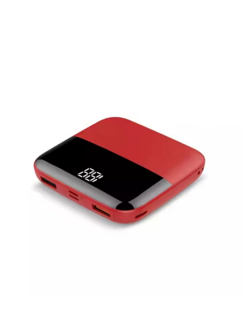 GNEXU Red Smart Power Bank with Digital Display – Fast Charging & Powerful Performance - Image 2