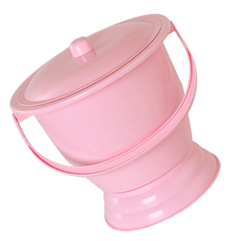 Portable Urinal Bottle with Handle Chamber Pot for Kids Toddler Urinal Baby Toilet Emergency Toilet for Travel Car Camping - Image 1