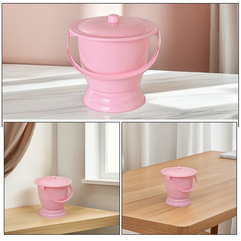 Portable Urinal Bottle with Handle Chamber Pot for Kids Toddler Urinal Baby Toilet Emergency Toilet for Travel Car Camping - Image 5