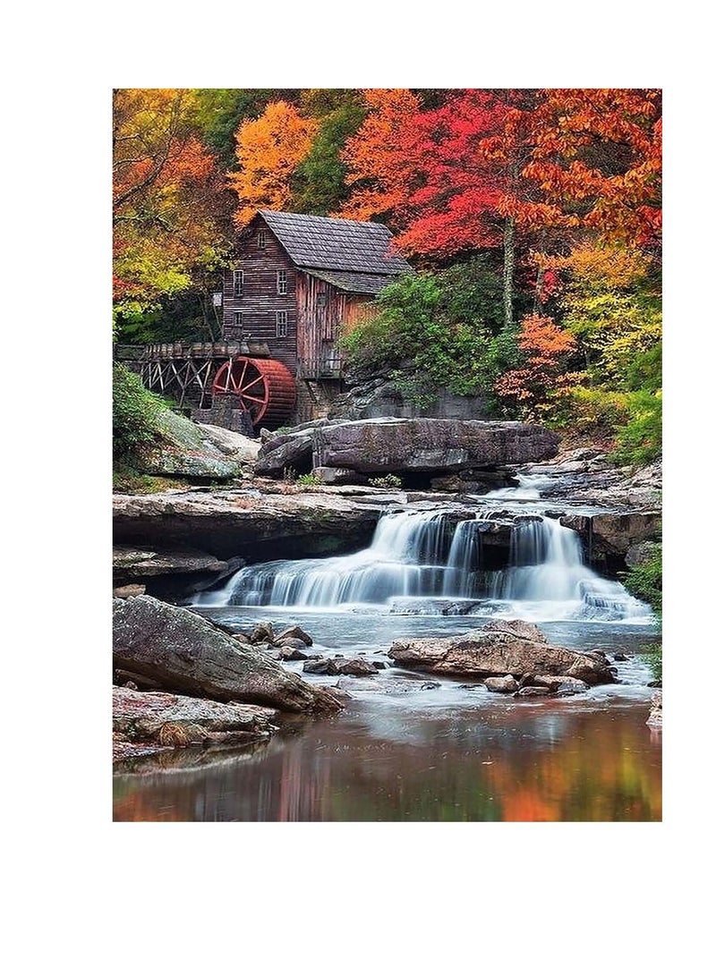 SYOSI مجموعات الطلاء الماسي DIY، مجموعات الطلاء بالحفر الكامل حسب الأرقام، مجموعات الفن الماسي، الاسترخاء وتخفيف التوتر لديكور جدار المنزل للبالغين والأطفال هدية ديكور جدار المنزل لصديق العائلة - Image 1