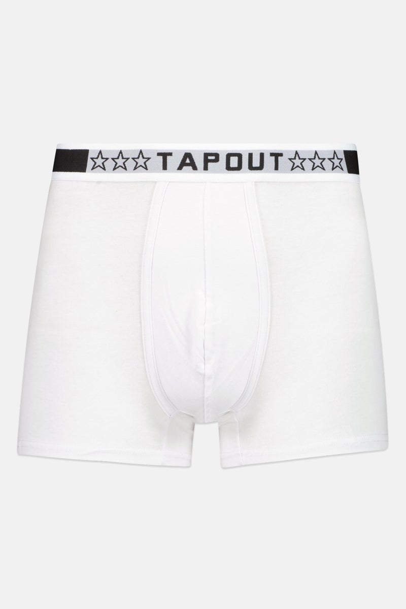 TapouT Men 3 Piece Brand Logo Underwear Trunks, Multicolor - Image 5