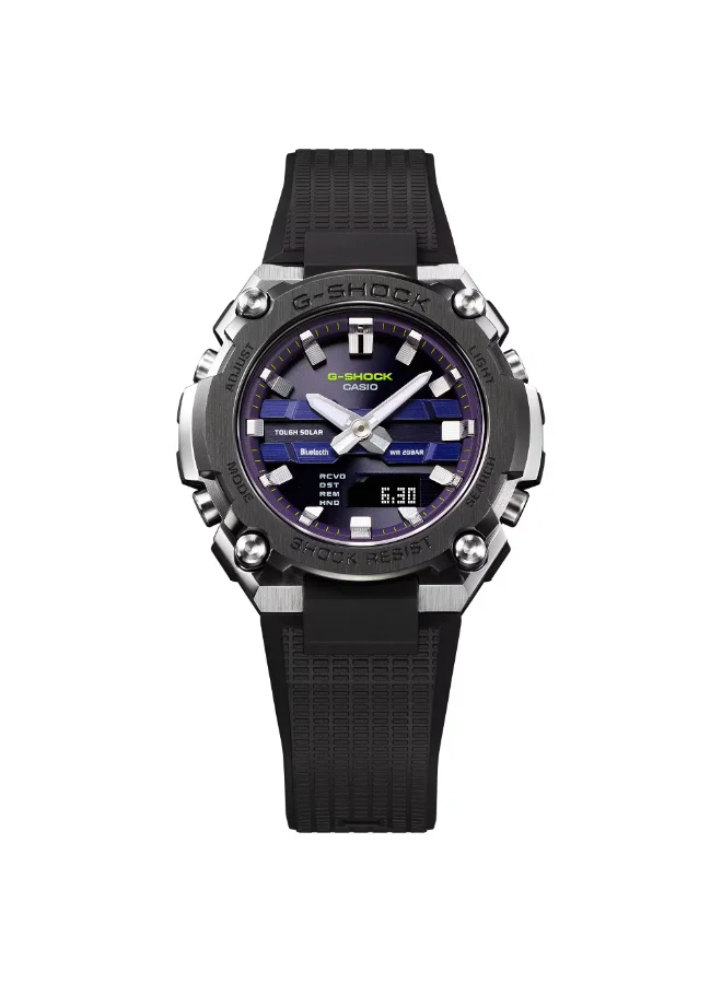 G-shock G-Shock Men's Analog-Digital Purple Dial Watch - GST-B600A-1A6DR