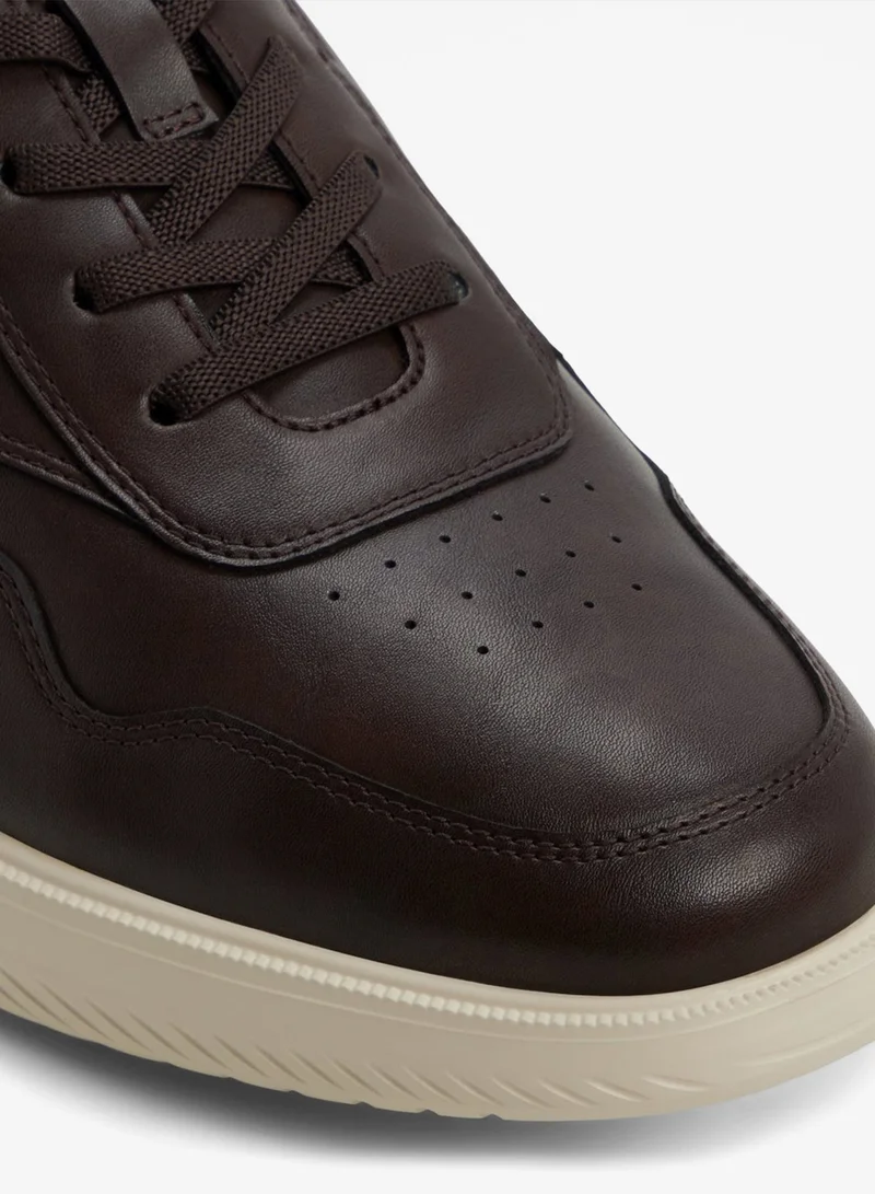 ALDO ANTLEY Solid Lace-Up Sneakers