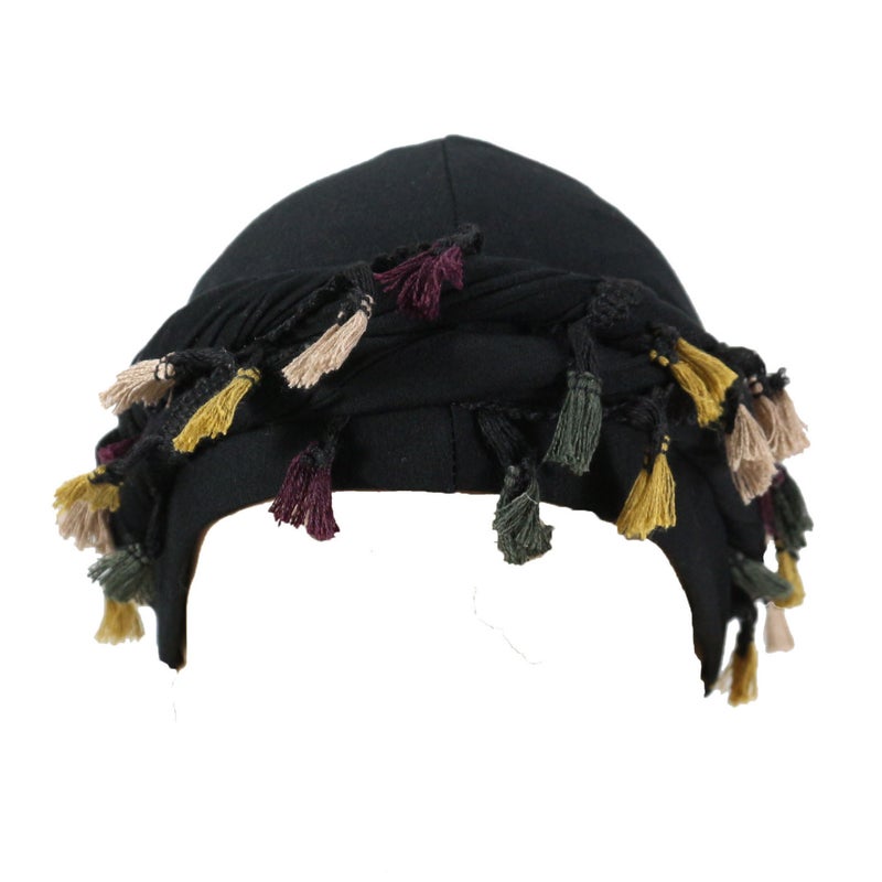 New Arrival Raw Edge Hood Men'S Hip-Hop Distinctive Pullover Hat High Quality Satin Inner Twisted Cap - Image 1