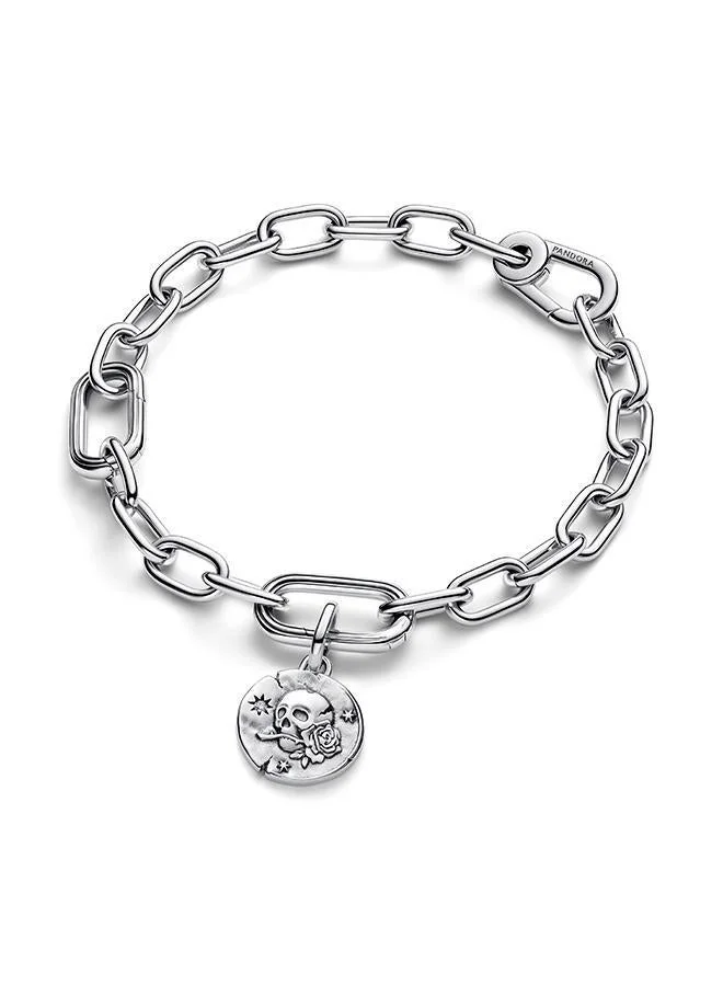 باندورا Skull Medallion Charm