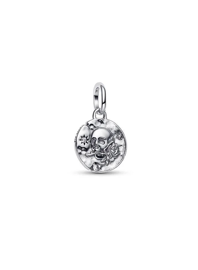 باندورا Skull Medallion Charm