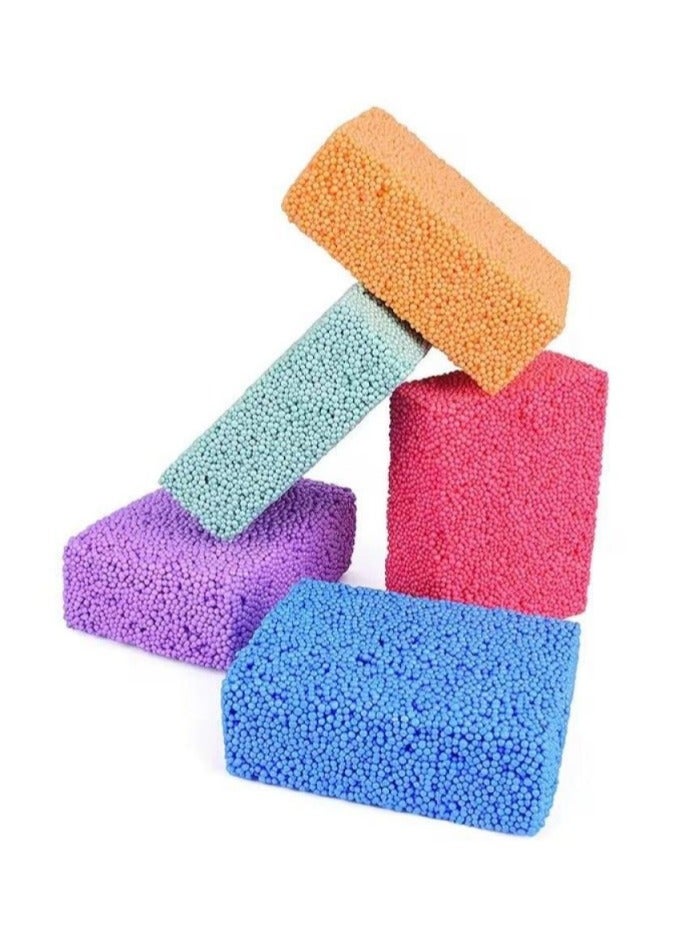 HASSM 8 Colors Squishy Beads Playset for Kids Educational Magic Clay DIY Art Crafts Never Dry Out Preschool Motor Skills - Image 4