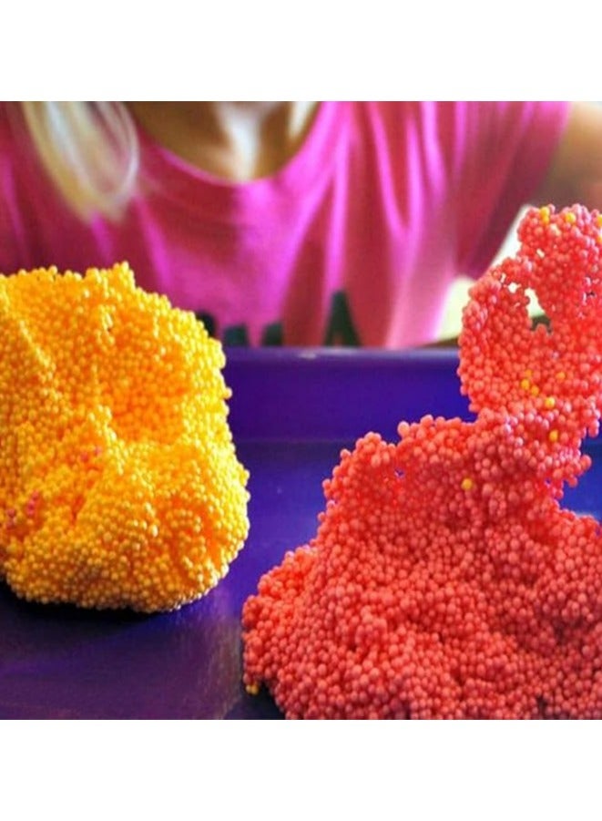 HASSM 8 Colors Squishy Beads Playset for Kids Educational Magic Clay DIY Art Crafts Never Dry Out Preschool Motor Skills - Image 3