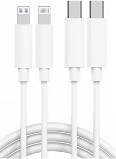 [Apple MFi Certified] iPhone 12 Fast Charger Cable 2 Pack, 3.3ft iPhone Chargers Lightning to USB-C Cable Fast Charging and Data Sync Lightning Cord for iPhone 12/12 Pro/SE 2020/11/XS/XR/X/8, iPad