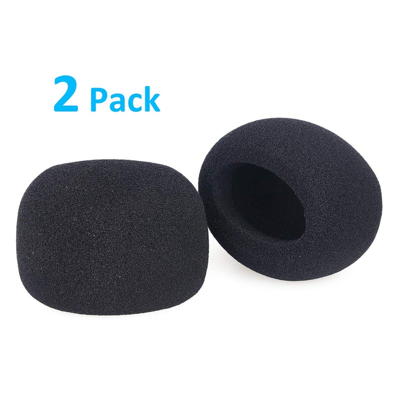 YOUSHARES 2 PCS DR05X Windscreen Foam Filter Fits Tascam DR-05X DR-05 Portable Digital Recorders, DR05X Mic Windscreen Pop Filter - Image 2