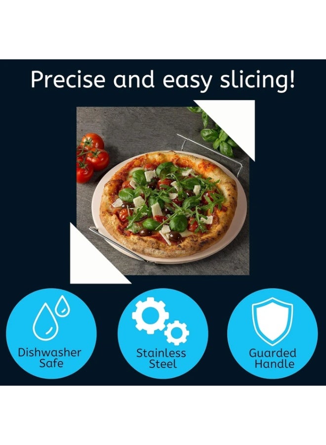 Chef Aid Pizza Cutter, Silver - Image 3