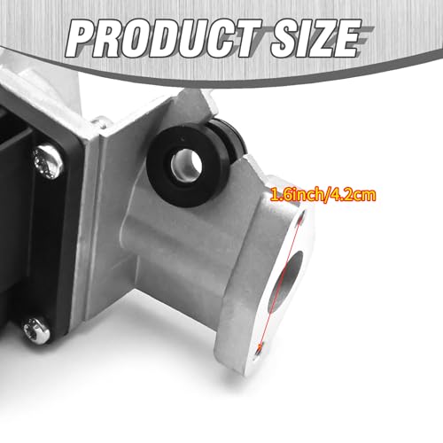 Saihisday 911607 Right Passenger Side Secondary Air Injection Valve Air Pump Check Valve Replacement for Toyota Sequoia 20102012 Tundra 20102013 Replacement for Lexus GX460 20102013 - Image 3