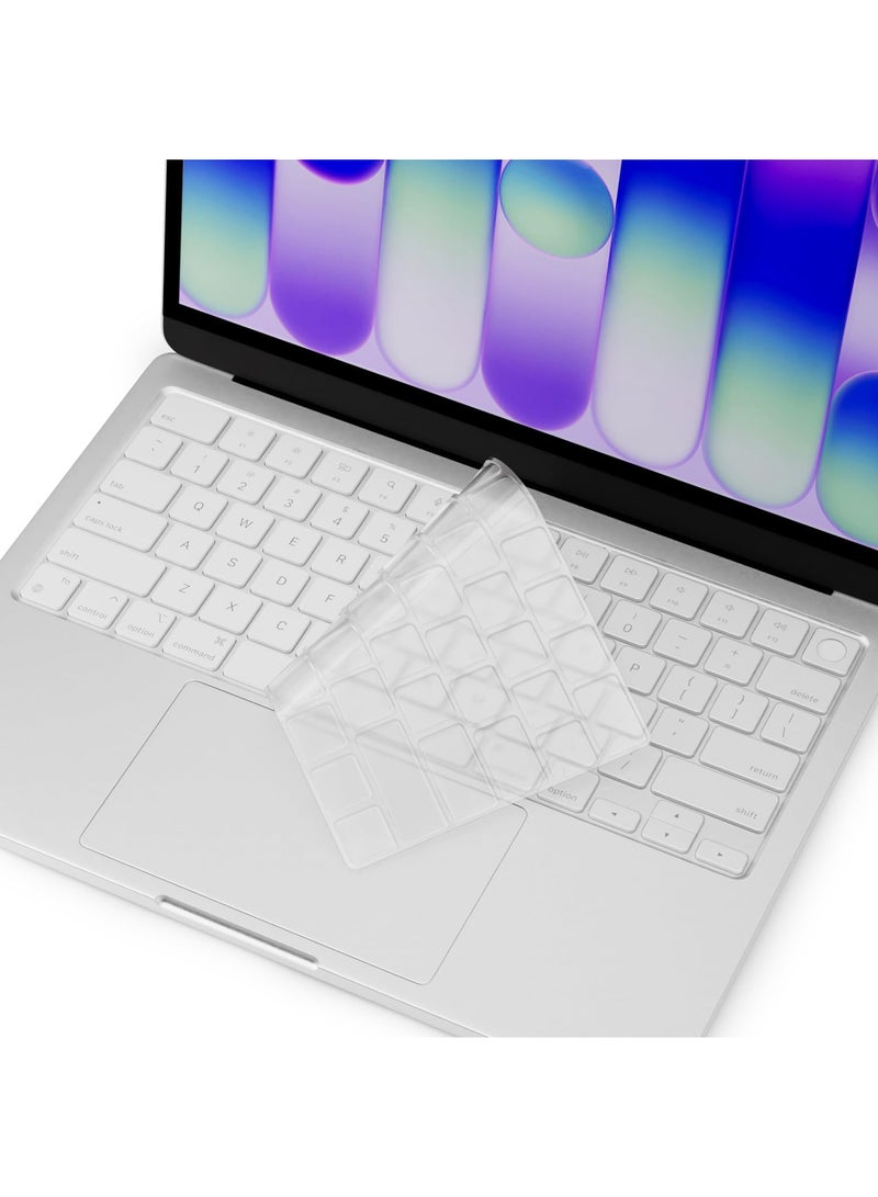 سجيت غطاء لوحة مفاتيح فاخر فائق النحافة للحماية لجهاز MacBook Neo 13 بوصة 2026 بشريحة A18 Pro وسعة 256GB بدون Touch ID، تخطيط US ANSI - Image 1