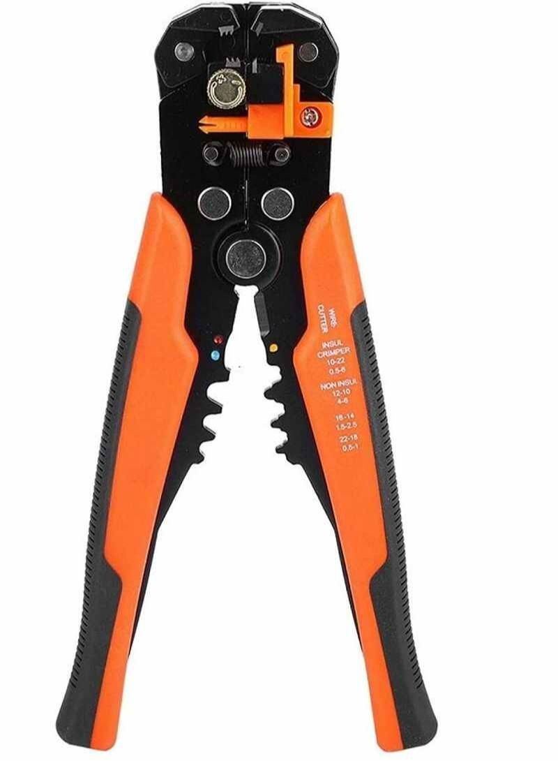 NIBEMINENT Multifunctional Cable Wire Stripper Cutter Crimping Stripping Plier Tool  - Image 1