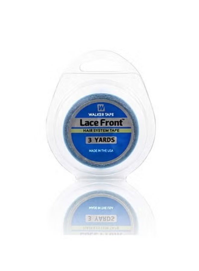 Walker Tape 0.8cm×3 Yards Double-Sided Tape, Lace Front Support Tape Wig, Waterproof Tape Wig, Wig Piece Hair Extension - Image 1