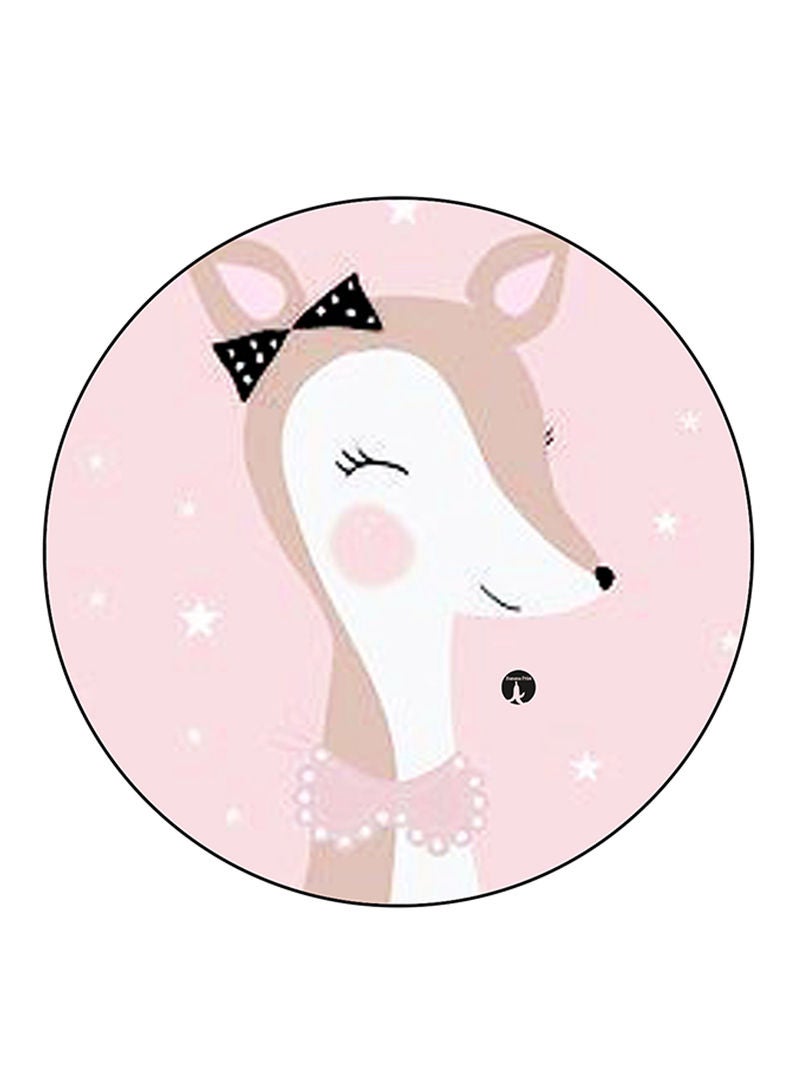 RKN Deer Printed Mouse Pad  Multicolour