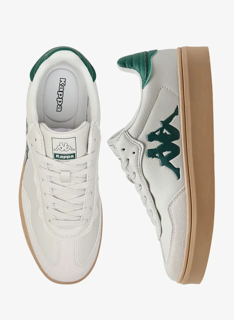 كابا أحذية رياضية نسائية بشعار محفور وإغلاق برباط