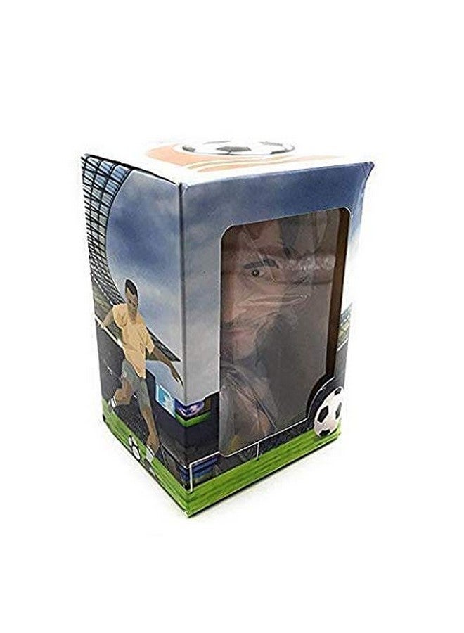 Awestuffs Awestuffs Limited Edition Football Superstars Phone Holder Car Decoration Bobble Head Action Figure (Messi)  - Image 5